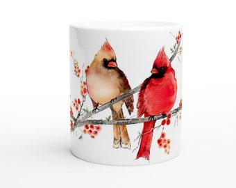 Mr & Mrs Cardinal 11oz Ceramic Mug