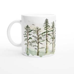 Woodland Trees Mug 11oz