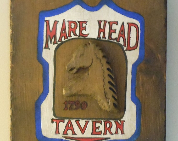 Handmade Rustic Tavern Sign