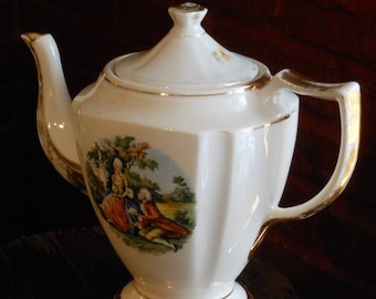 Kingwood China Vintage Victorian Teapot