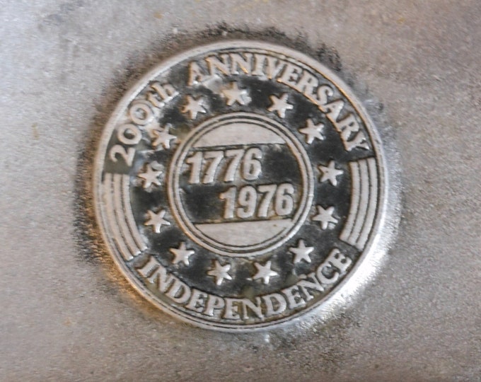 Lancaster PA Old Mill Pewter Bicentennial Ashtray