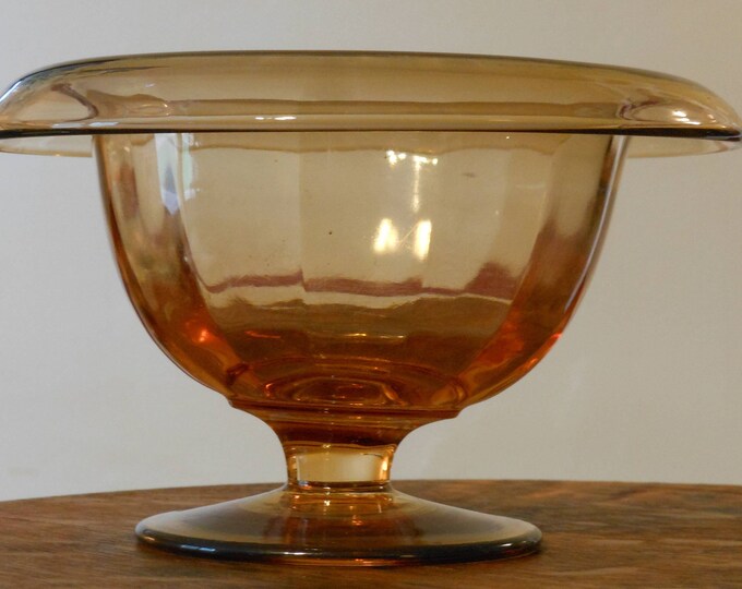 Brown Art Glass Bowl