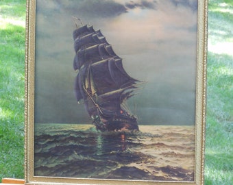 Large "Old Ironsides" Print