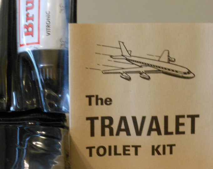 New Vintage Travalet Toilet Kit