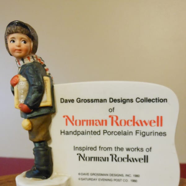 Devant de la collection Norman Rockwell de Dave Grossman Designs