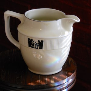 Hall's Superior Quality Vintage Silhouette Pitcher image 1