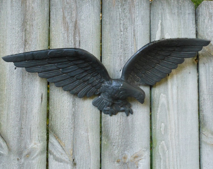 Black Cast Aluminum Royal Brand  Swooping Eagle