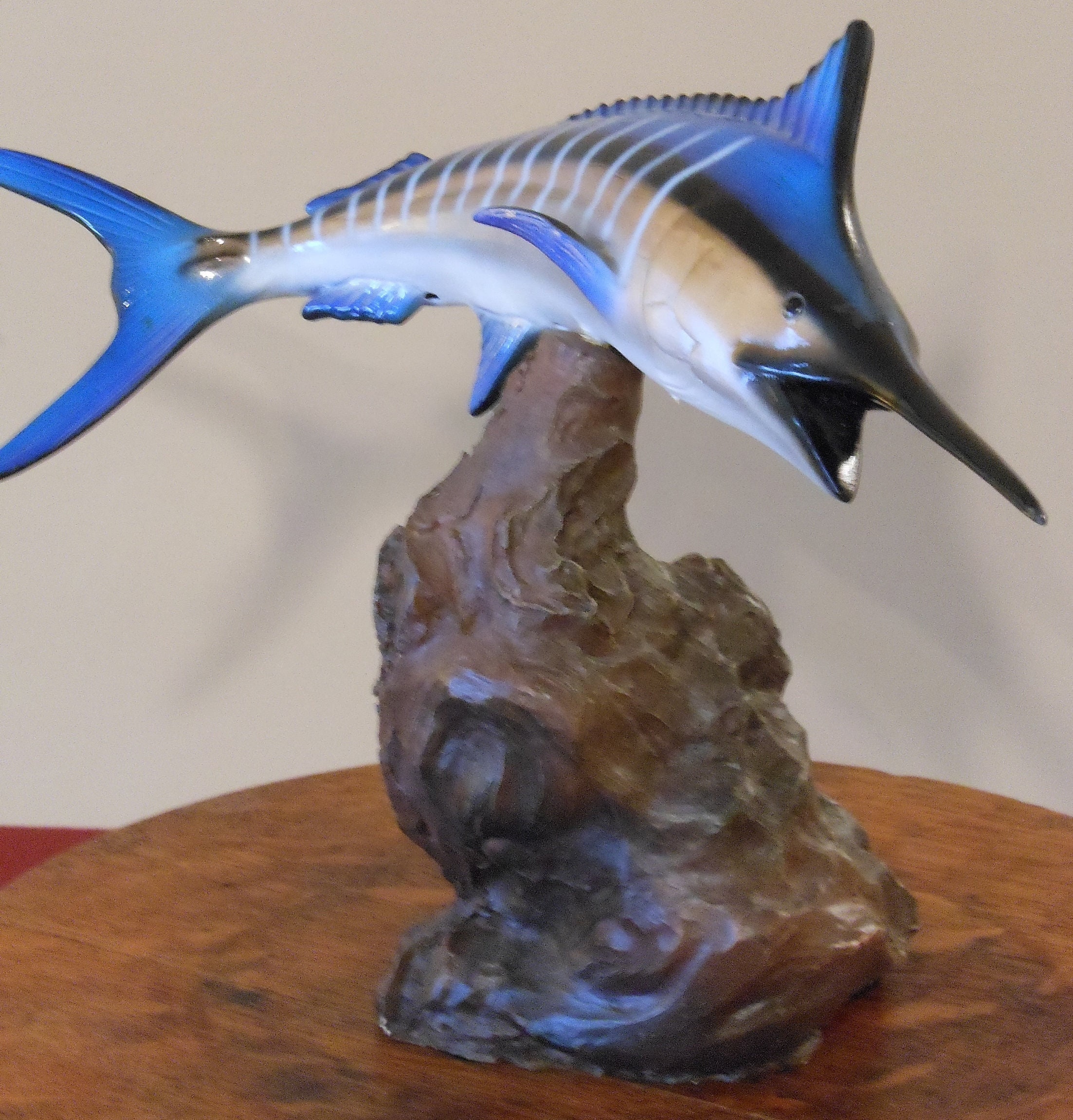 Land & Sea Nature Series Mounted Resin Blue Marlin
