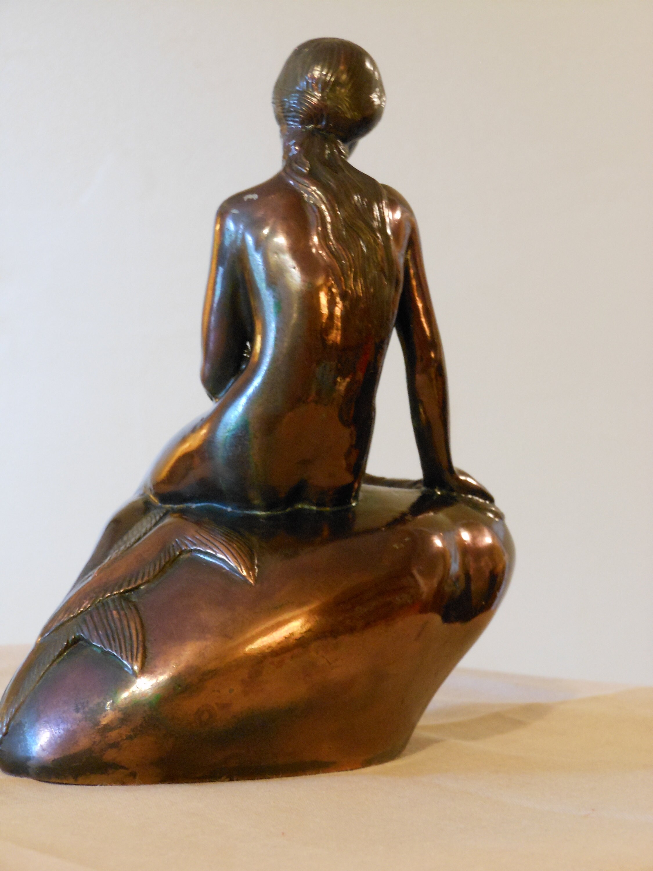 Copenhagen Little Mermaid Bronze Cast Sculpture