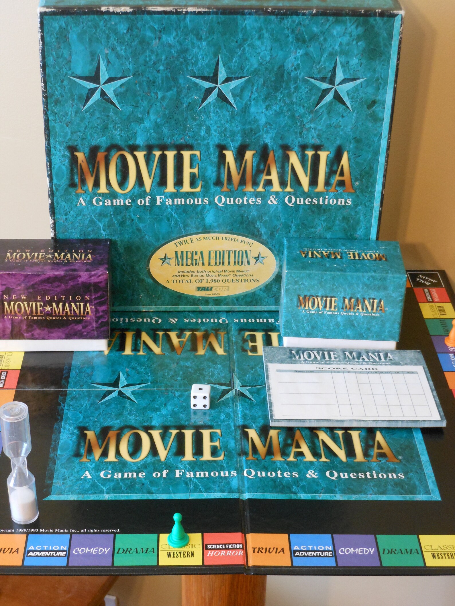Movie Mania Een spel van beroemde citaten en vragen Etsy