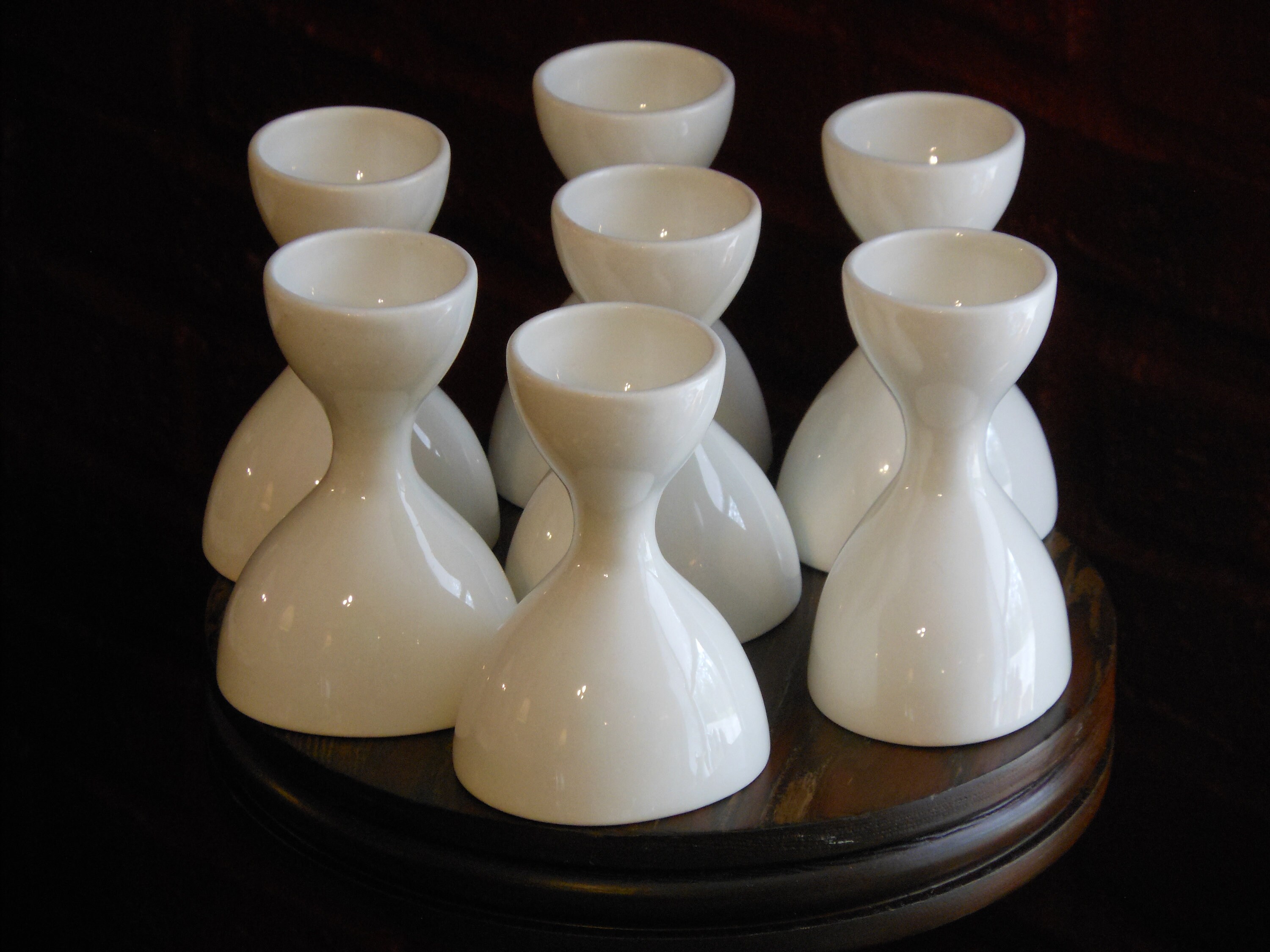 7 Ceramic Egg Cups