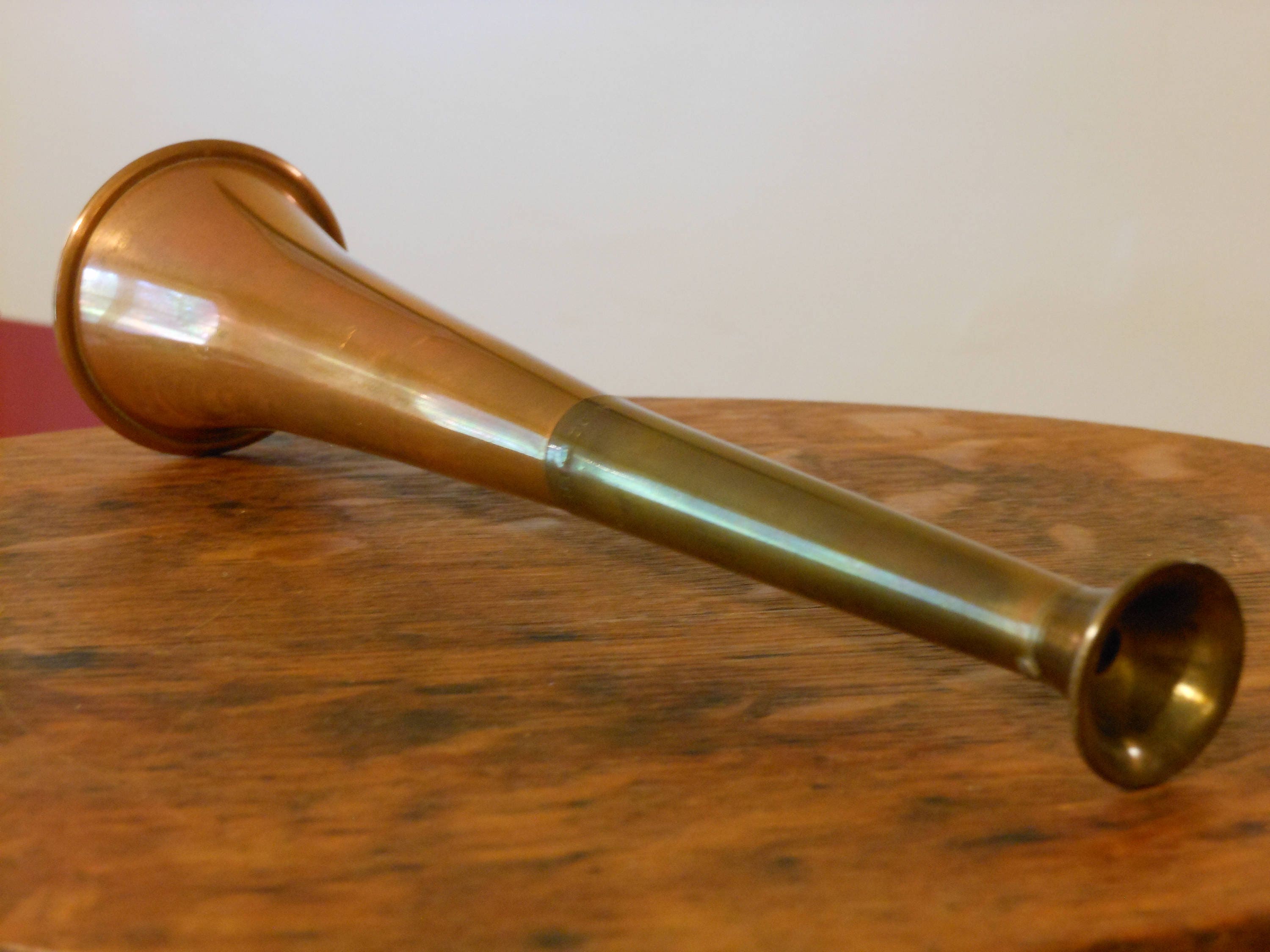 TwoTone Decorative Metal Horn