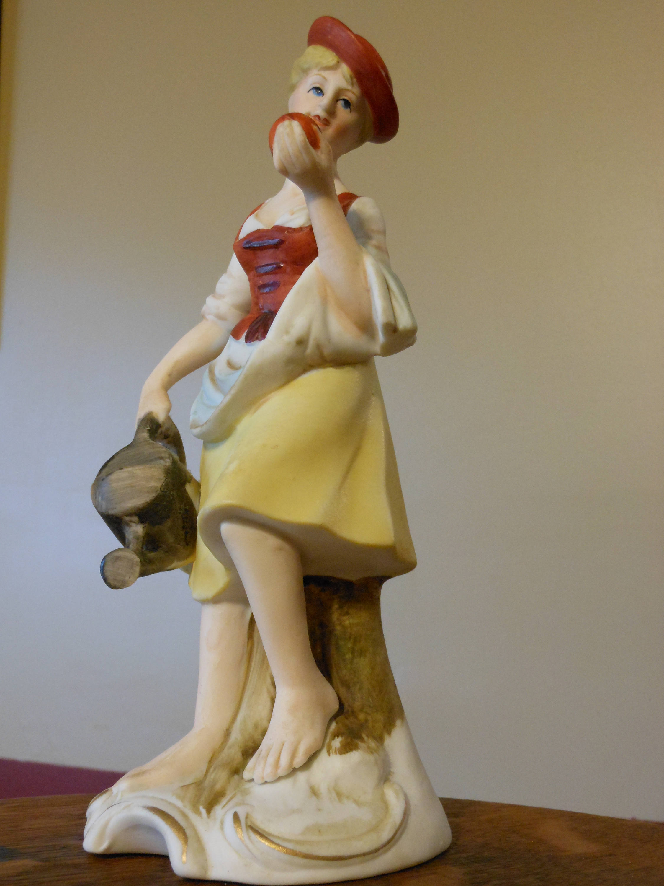 Barefooted Gardener Figurine