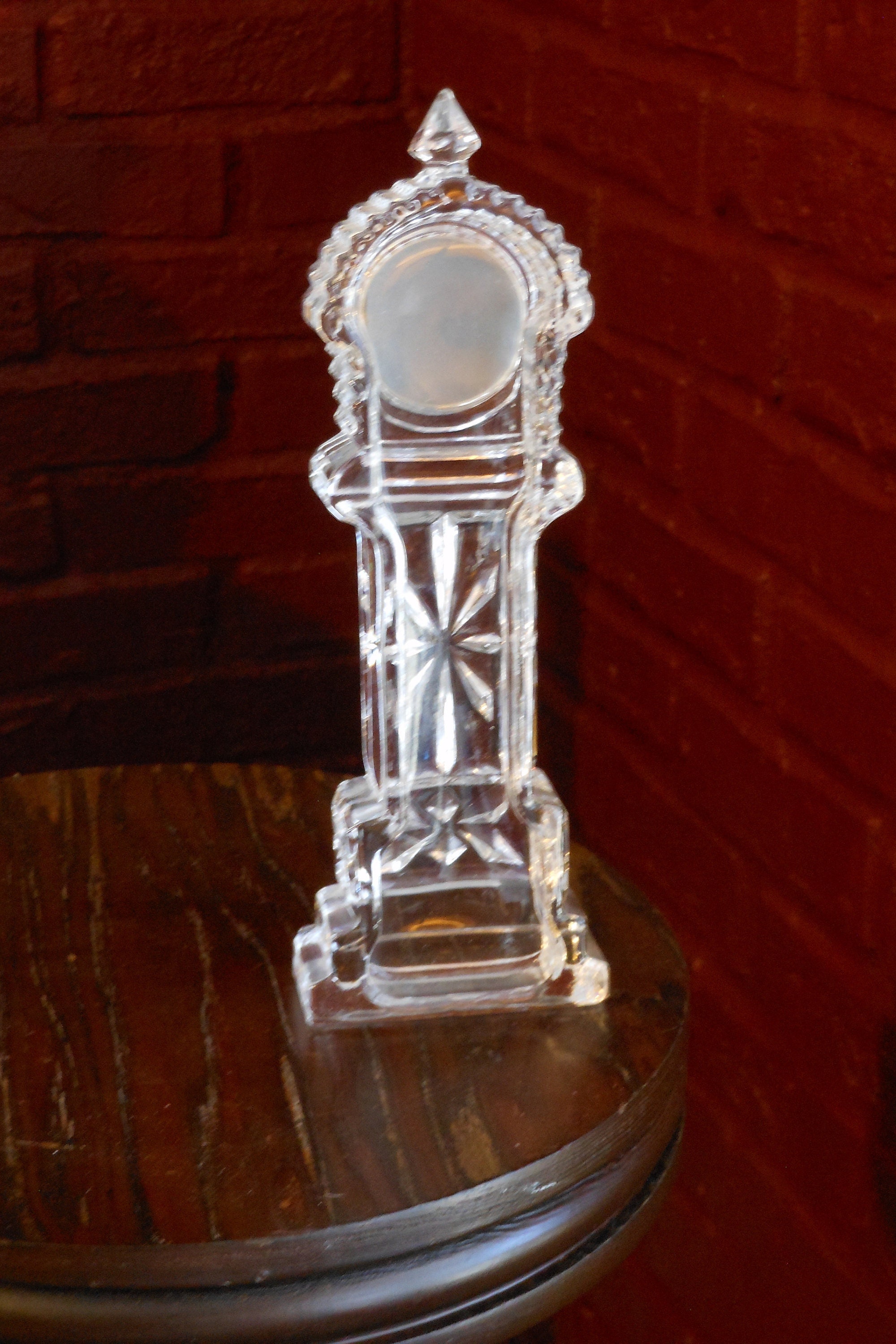 Godinger Crystal Legends Grandfather Desktop Clock