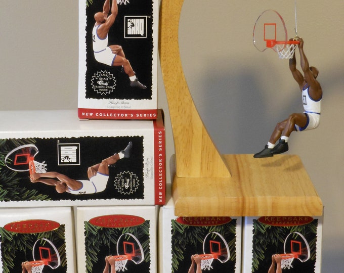 NIB Six Hallmark Shaquille O'Neal Keepsake Ornaments