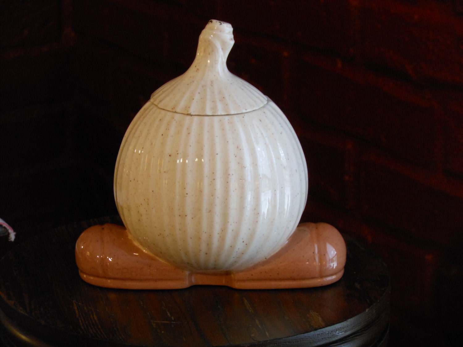Vintage Onion Keeper