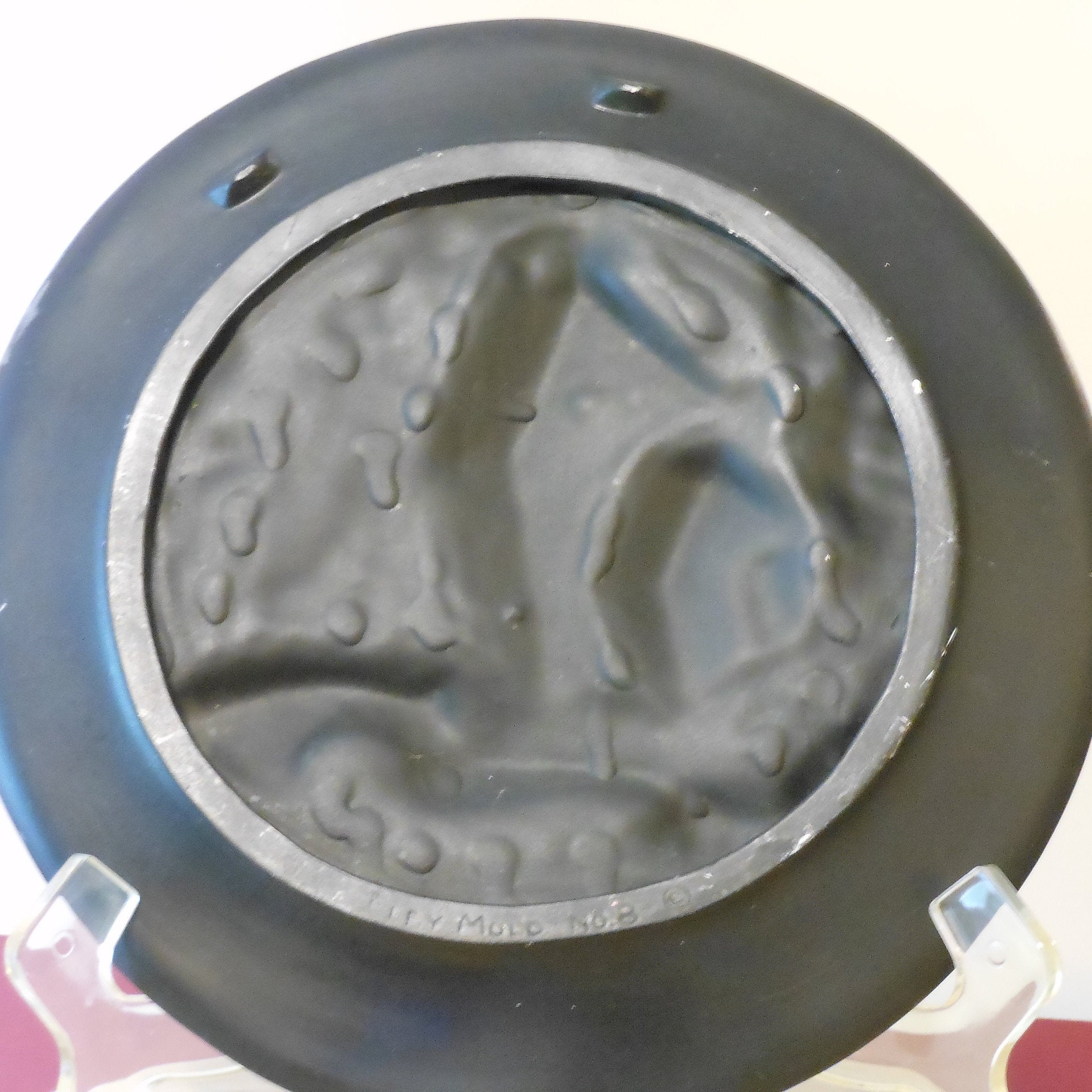 Vintage Hand Painted Plate Mold