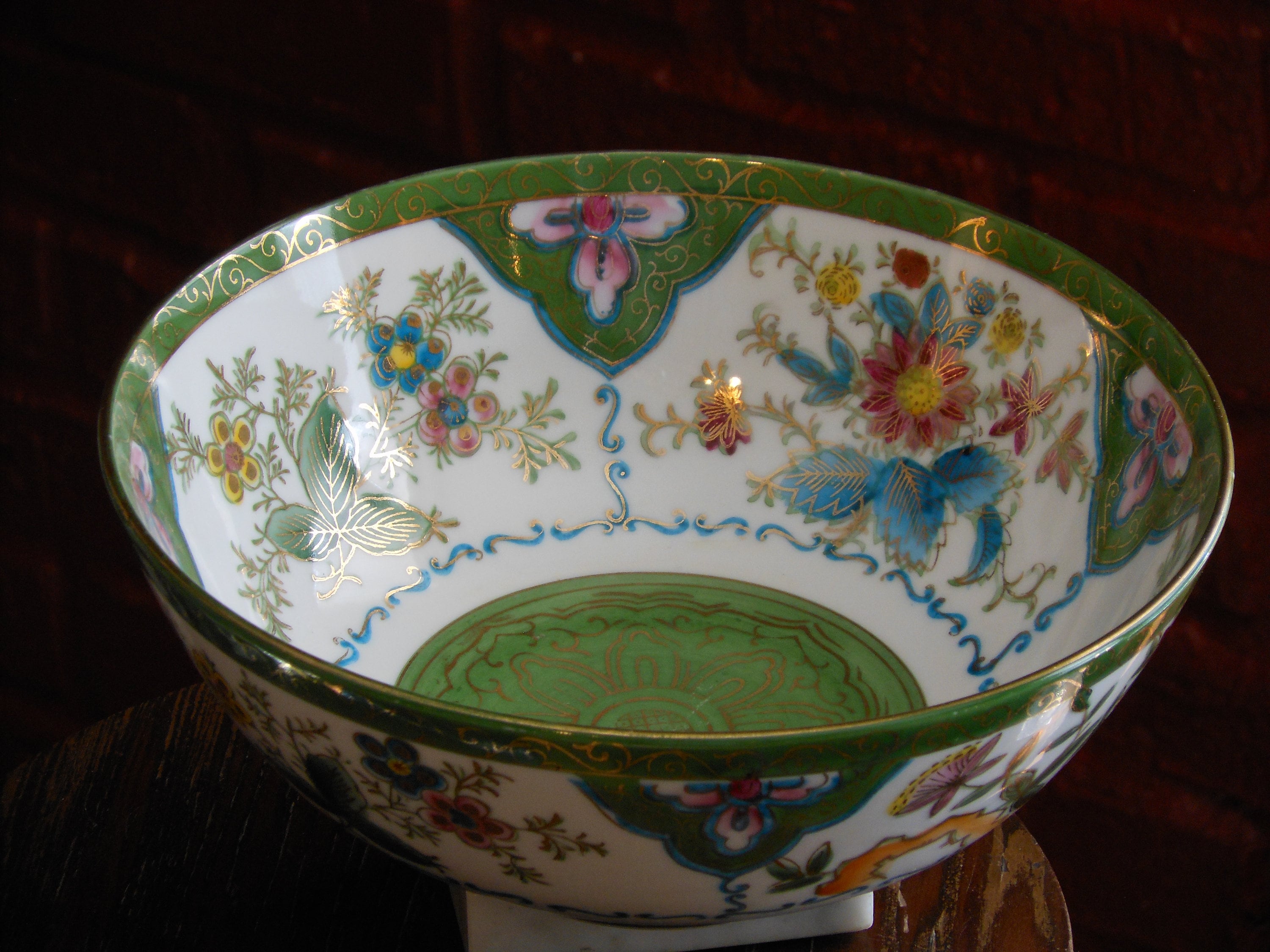 Original LJ Porcelain Decorative Bowl