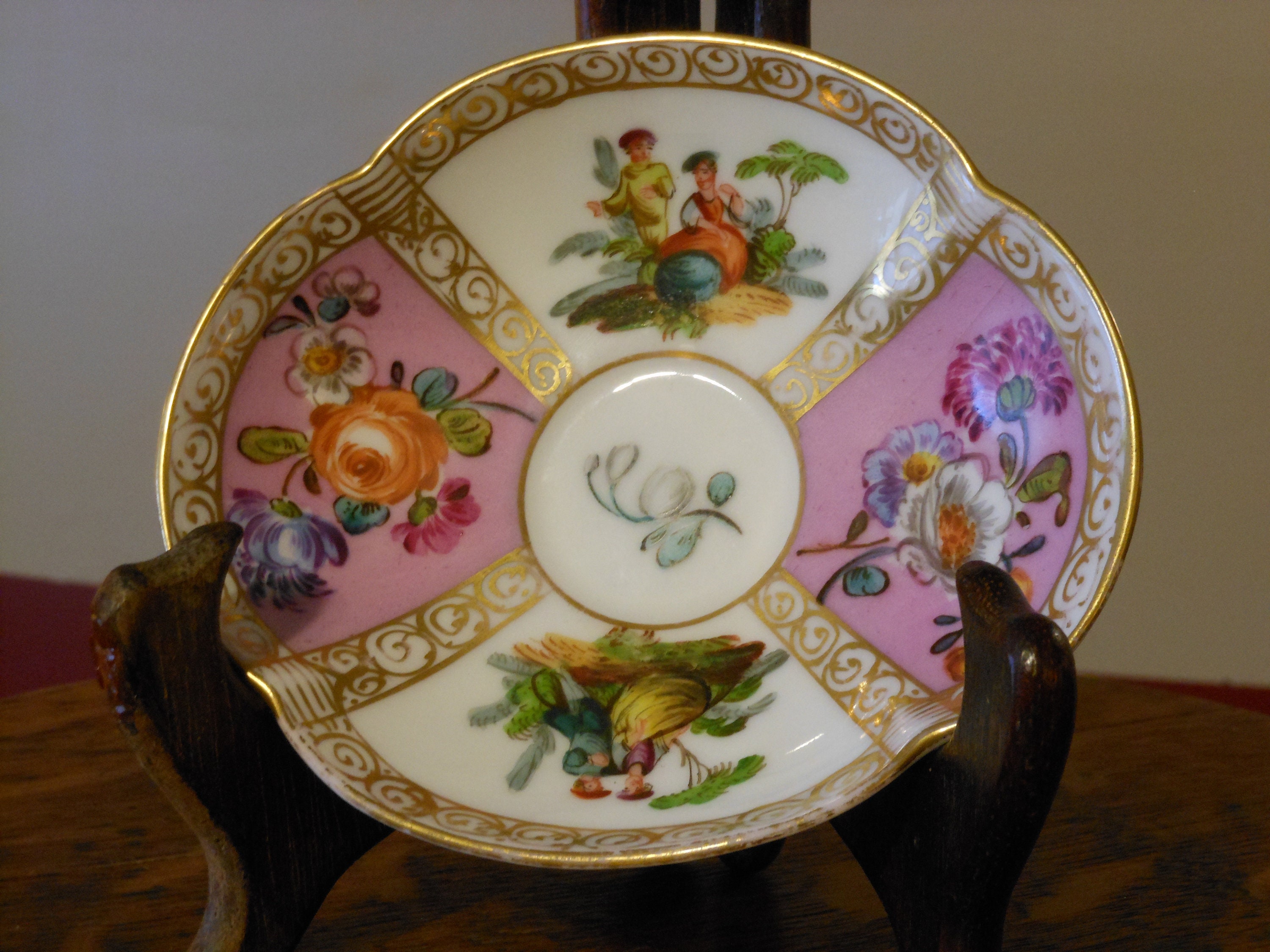 Vintage Ornate Dresser Dish