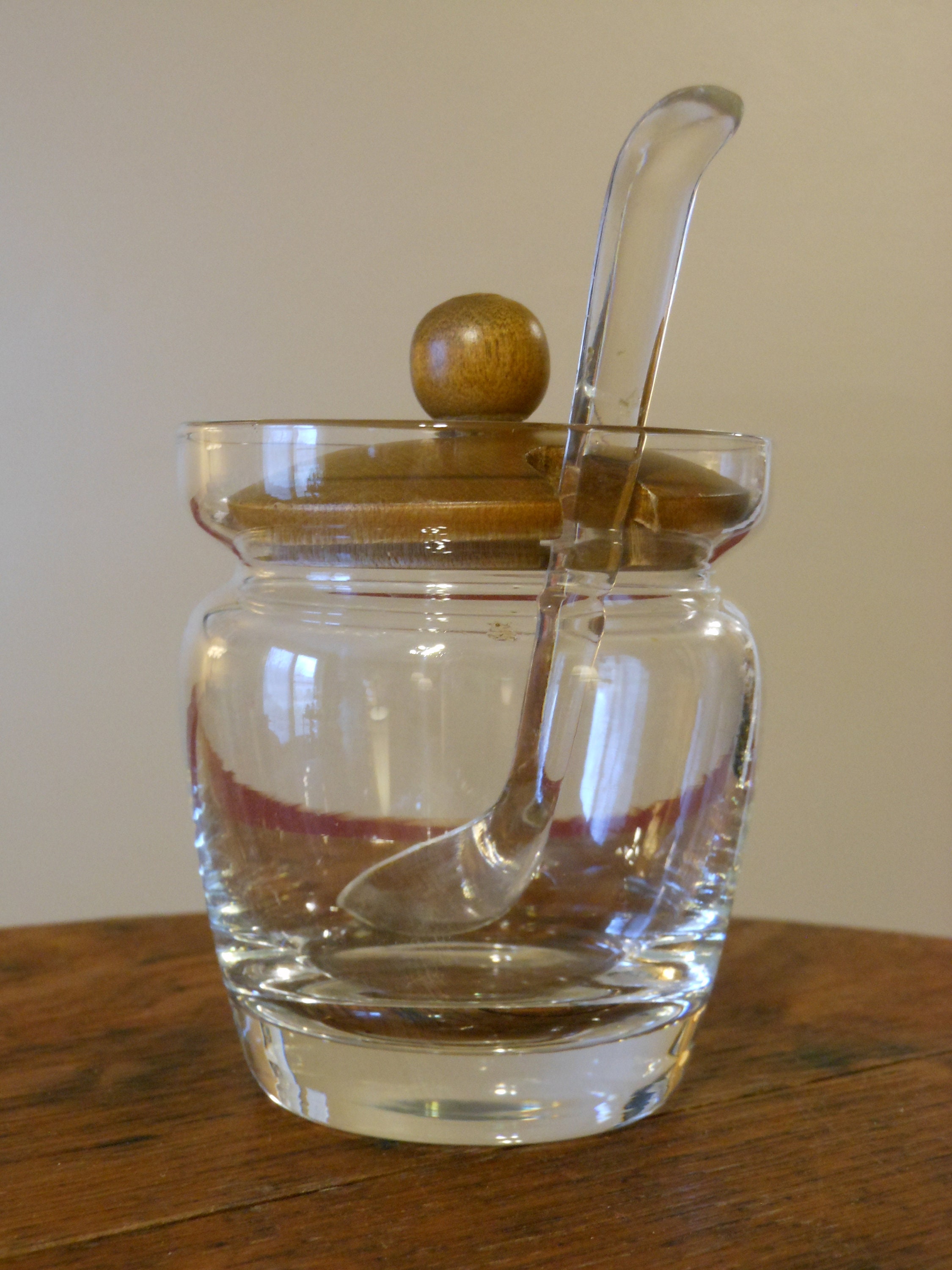 Glass Condiment Jar
