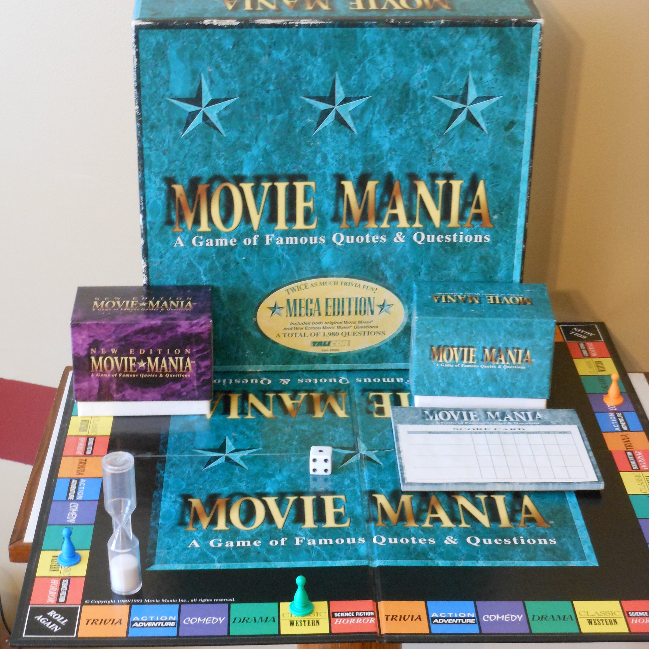 Movie Mania Een spel van beroemde citaten en vragen Etsy