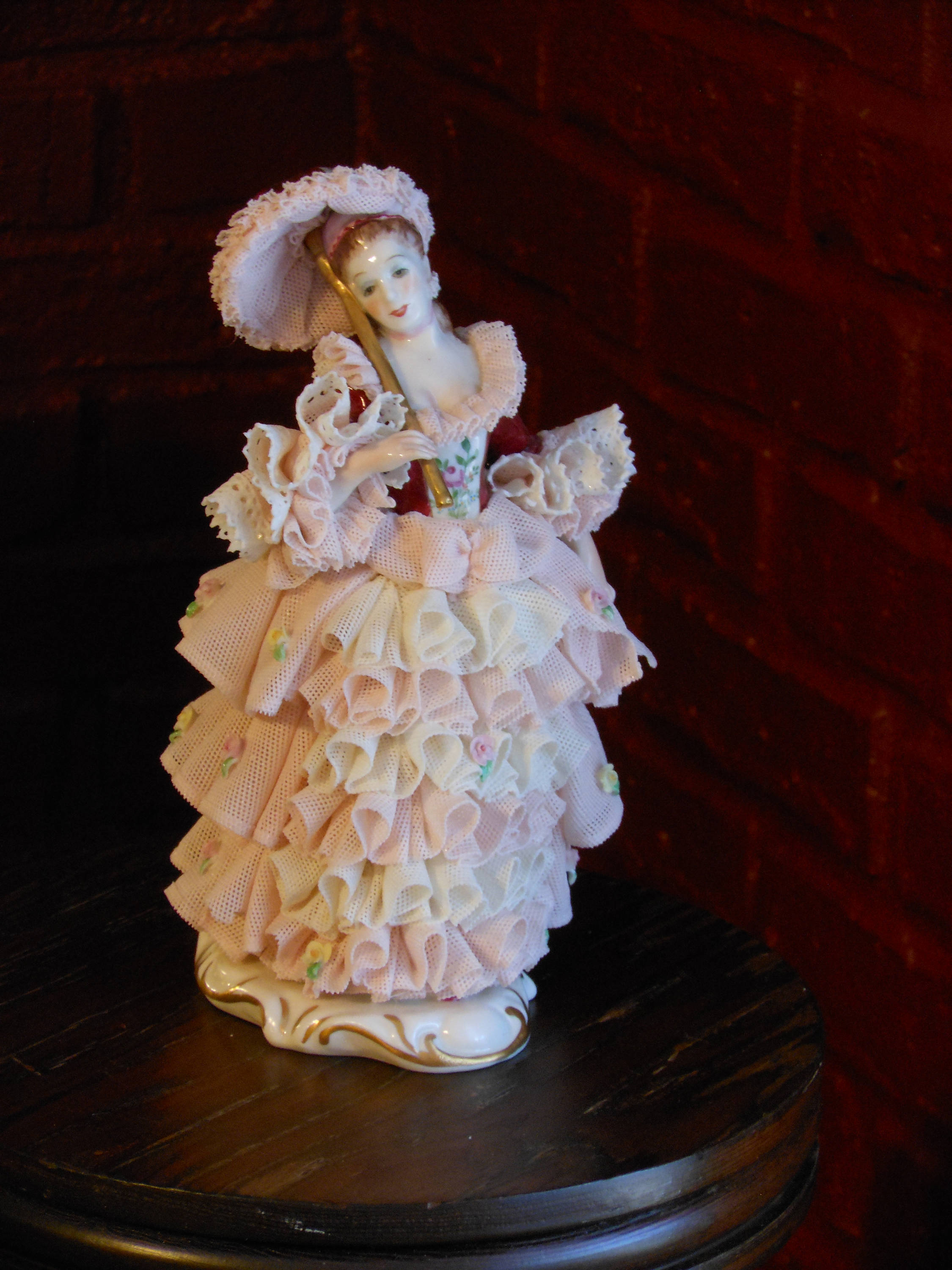 The Pride of Tipperary Irish Dresden Figurine