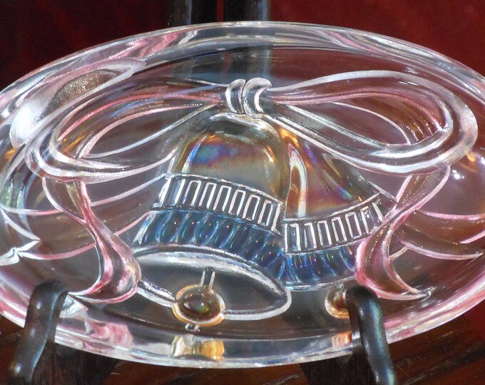 Small Christmas Bells Candy Dish
