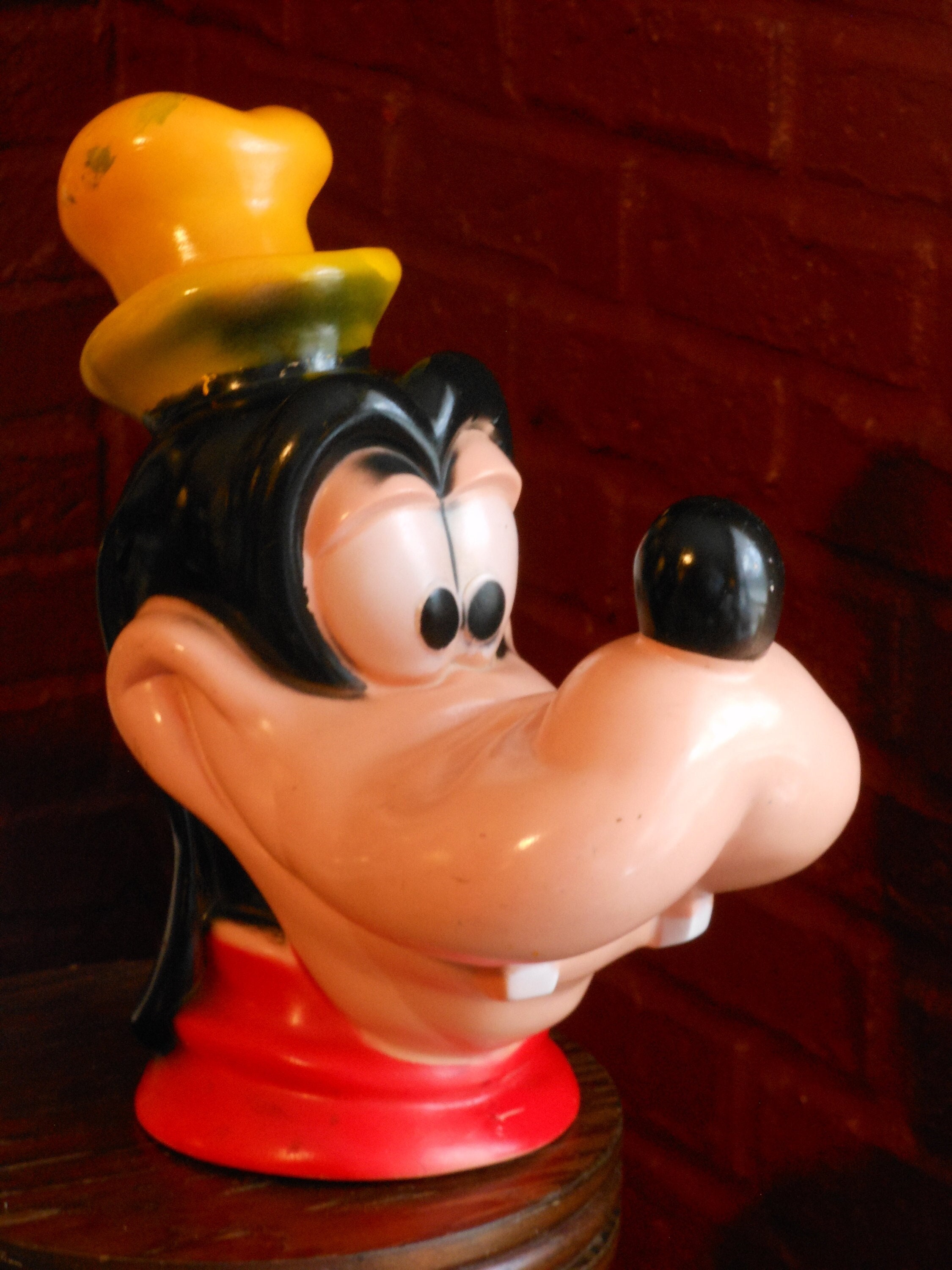 Vintage Walt Disney Plastic Goofy Bank como-t-fyp-foryoupage-calle7-tiktok