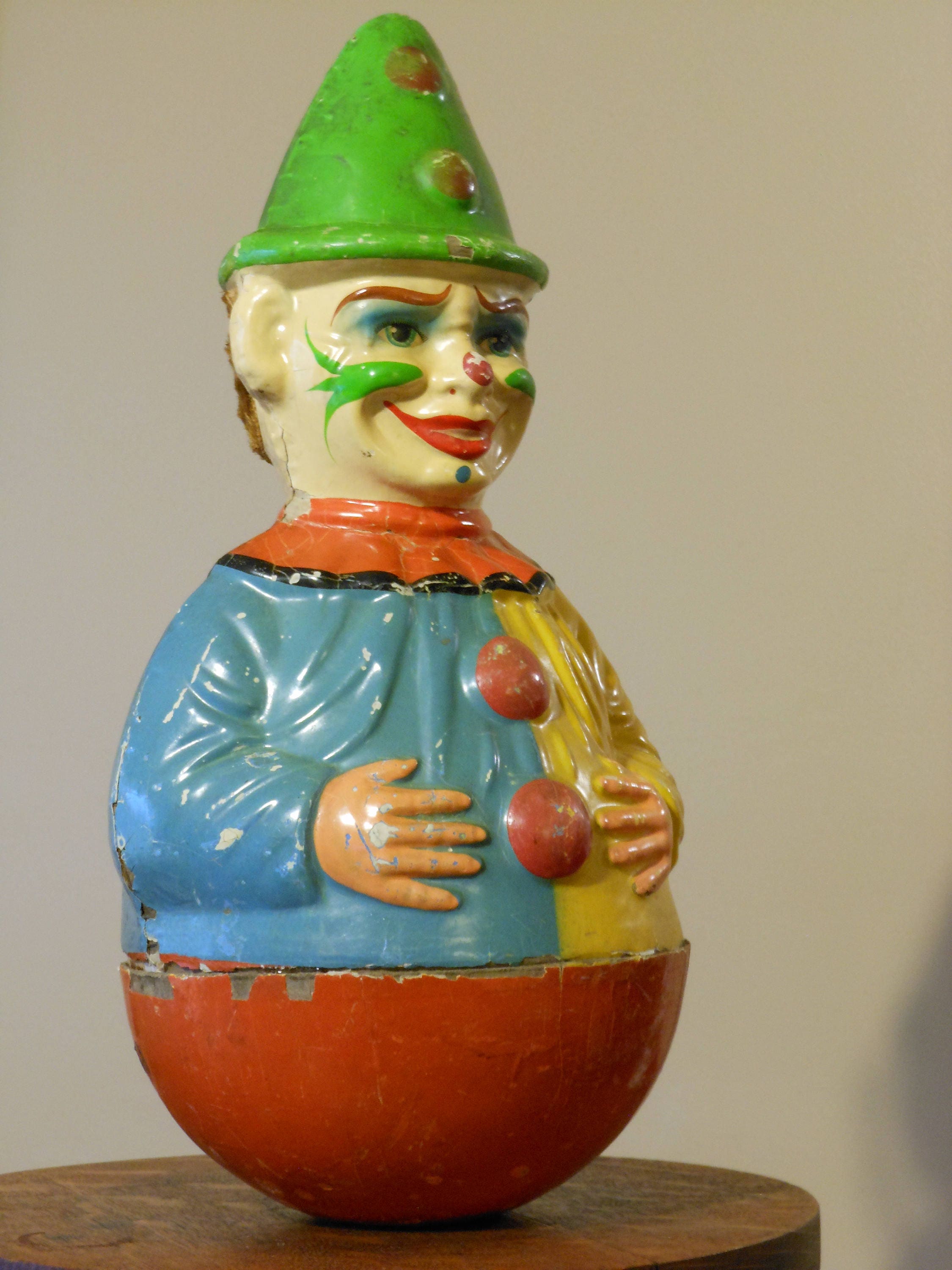 Jeu d'éveil - Culbuto Clown - Tolo - Label Emmaüs