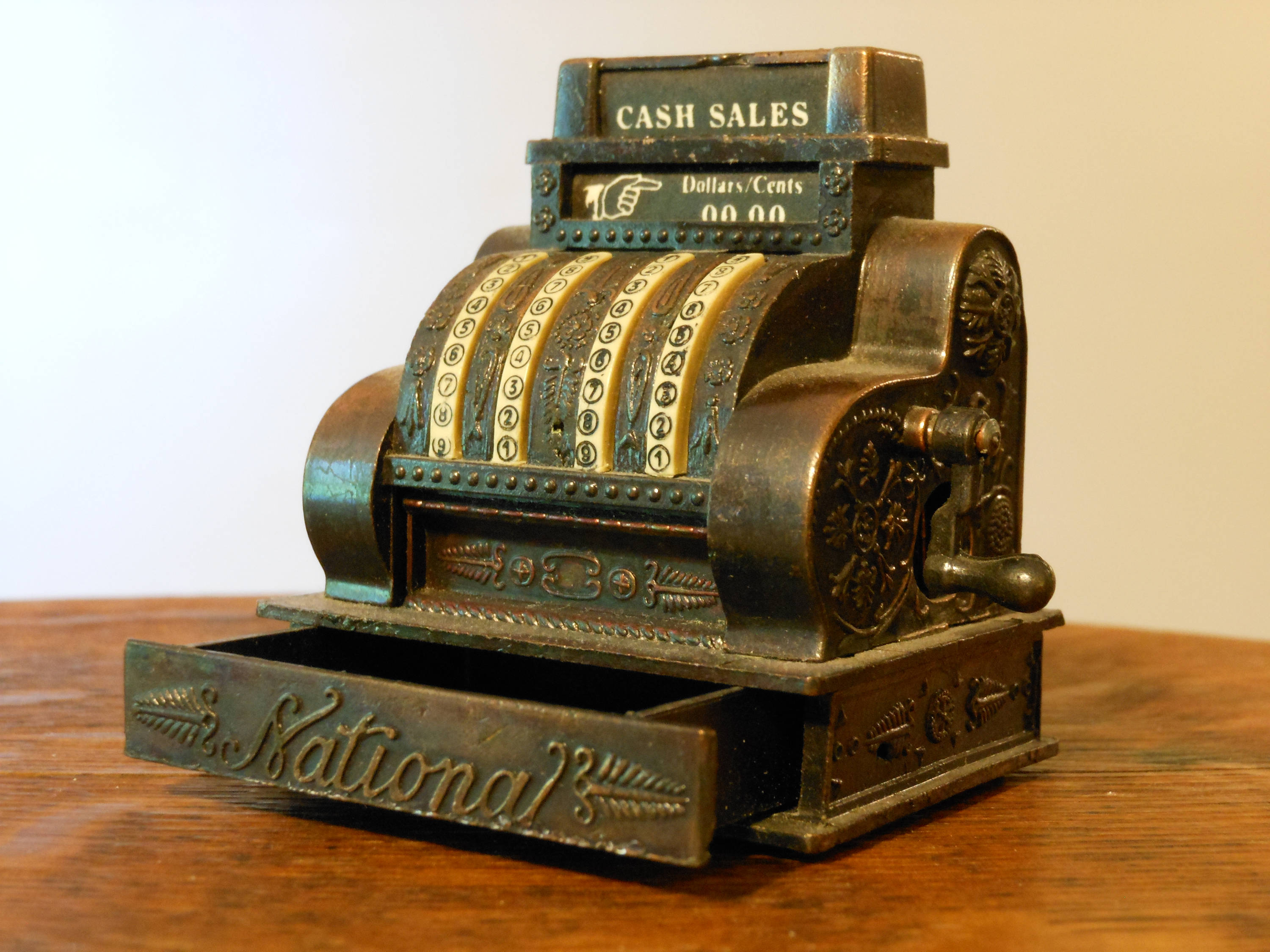 antique finish die cast pencil sharpener