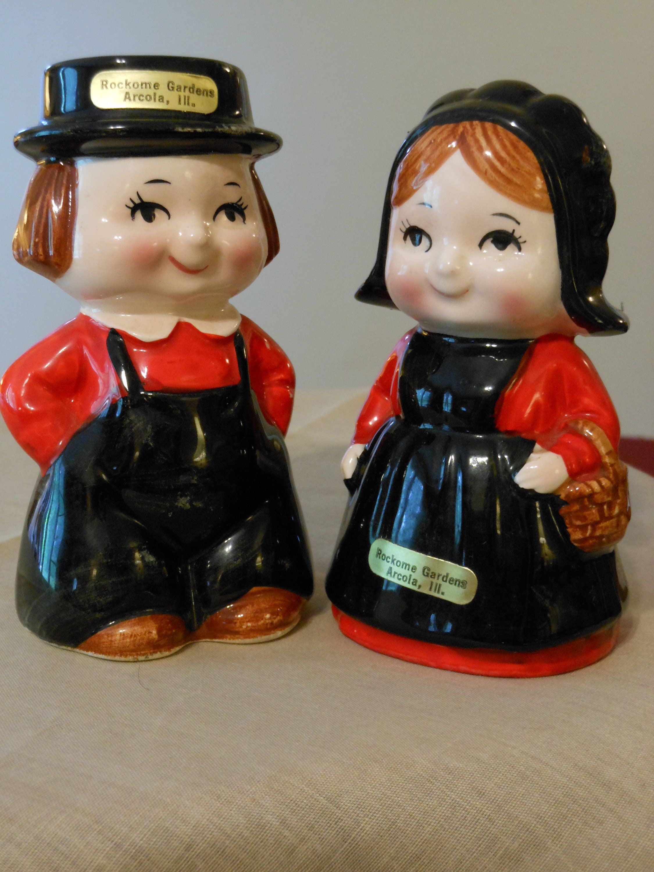 Vintage Rockome Gardens Figurines