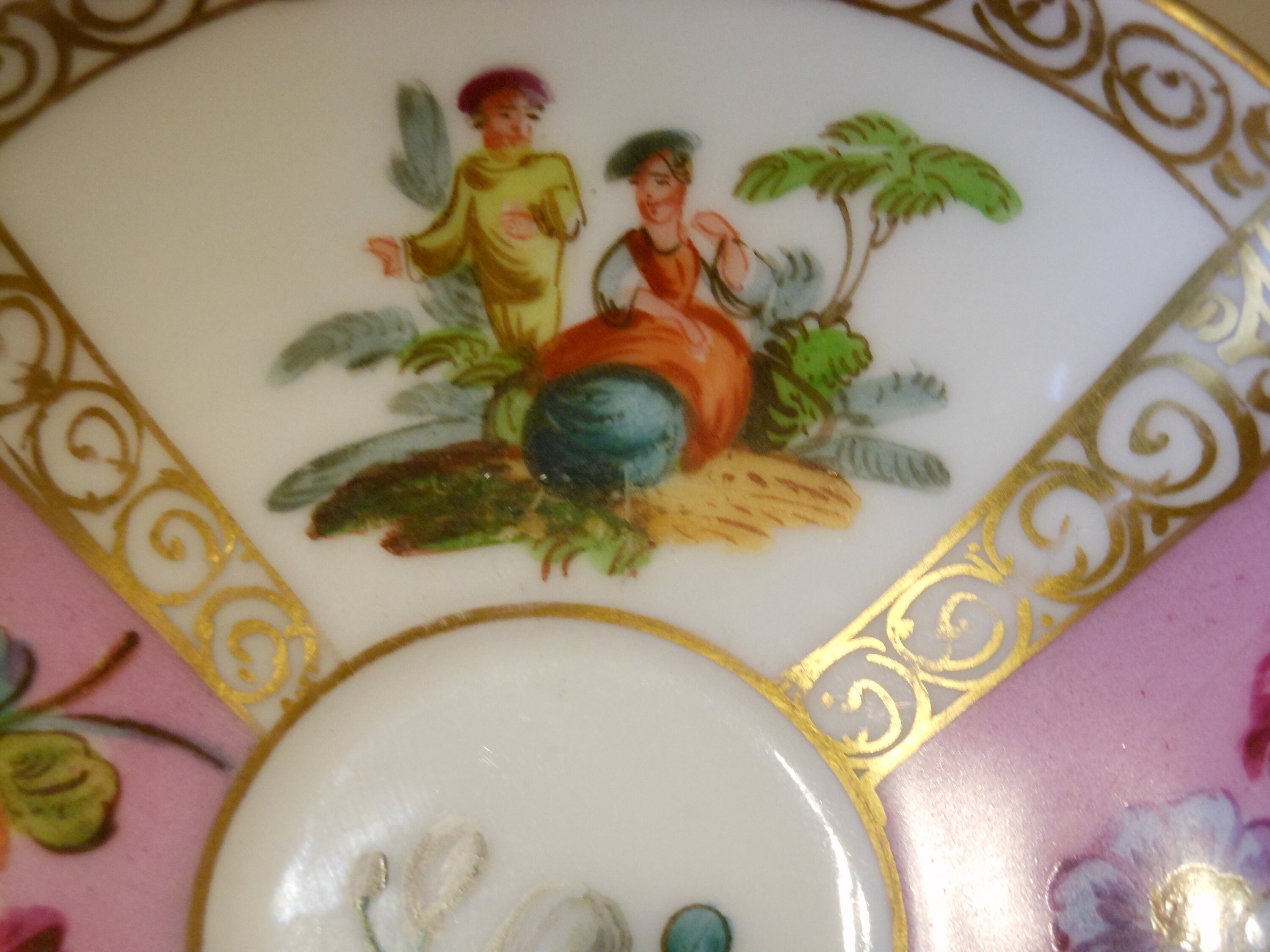 Vintage Ornate Dresser Dish