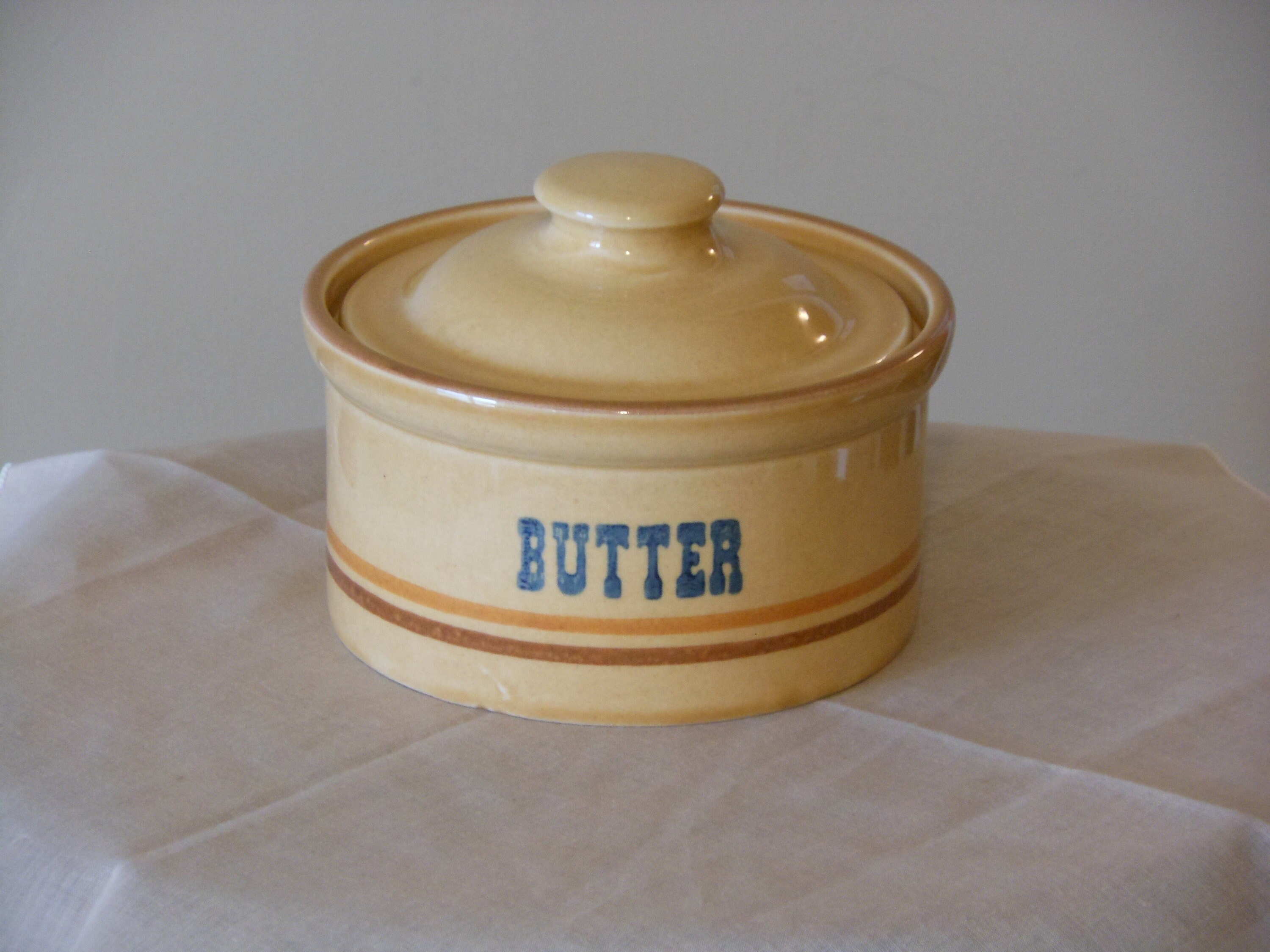 Pfaltzgraff Vintage Butter Tub