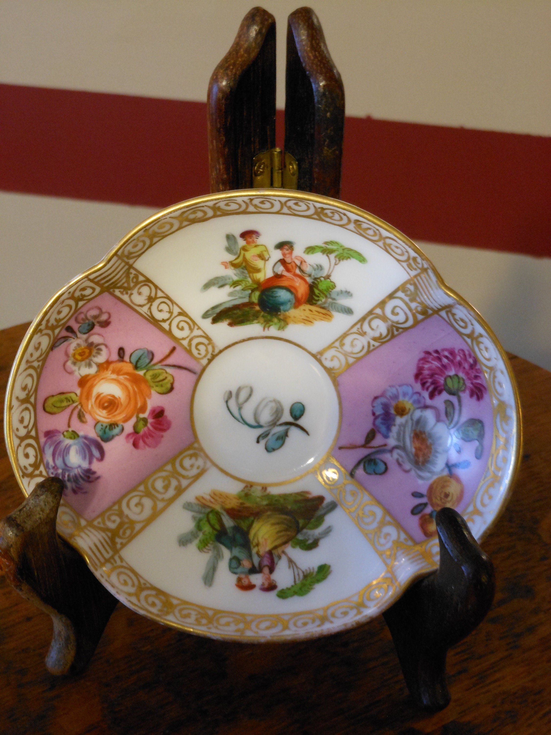 Vintage Ornate Dresser Dish