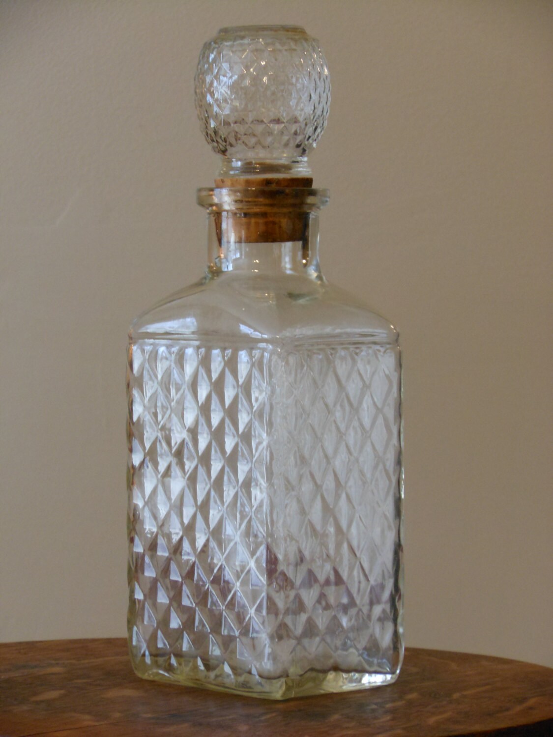 Vintage Oil City Glass Decanter