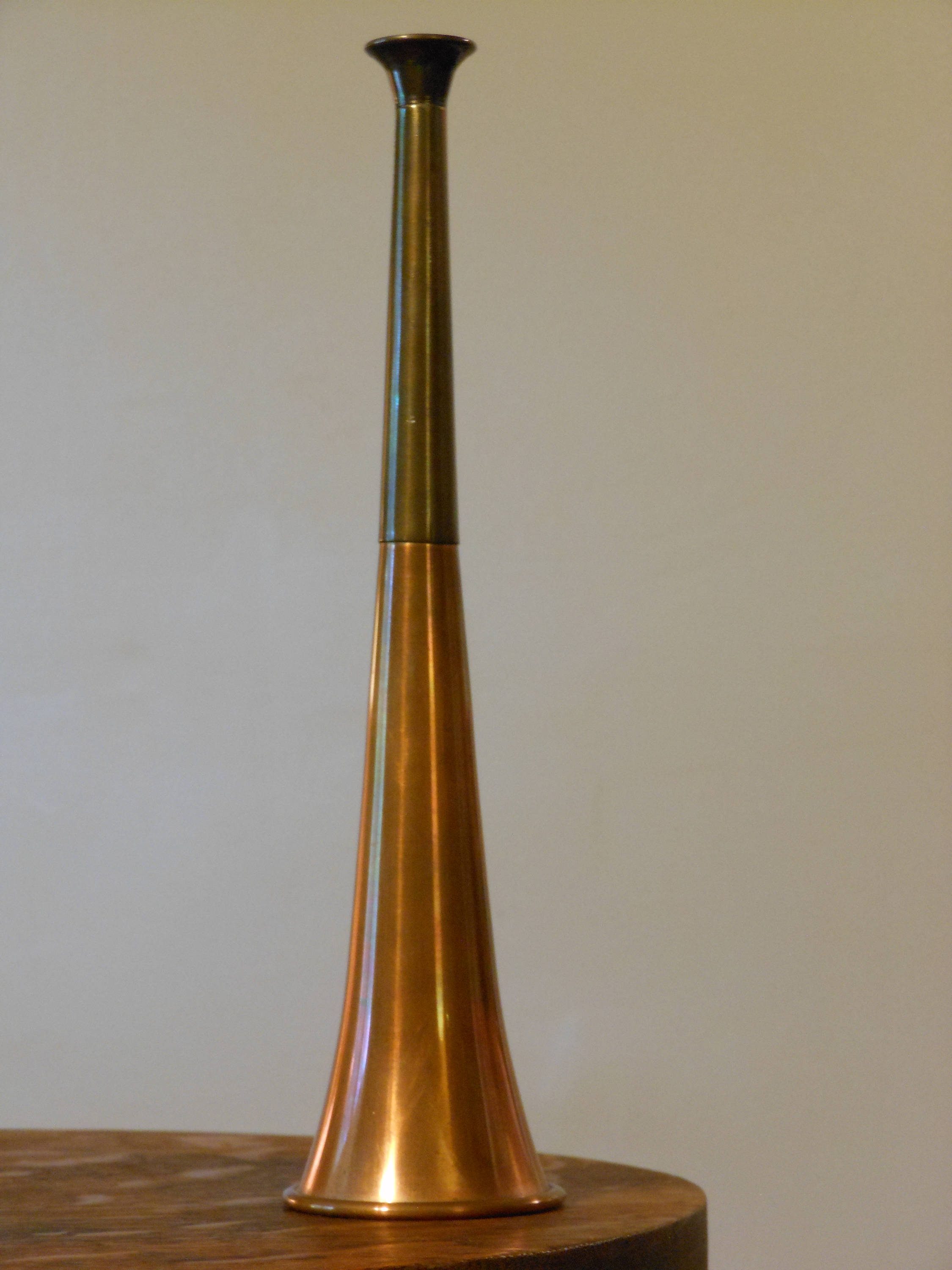 TwoTone Decorative Metal Horn