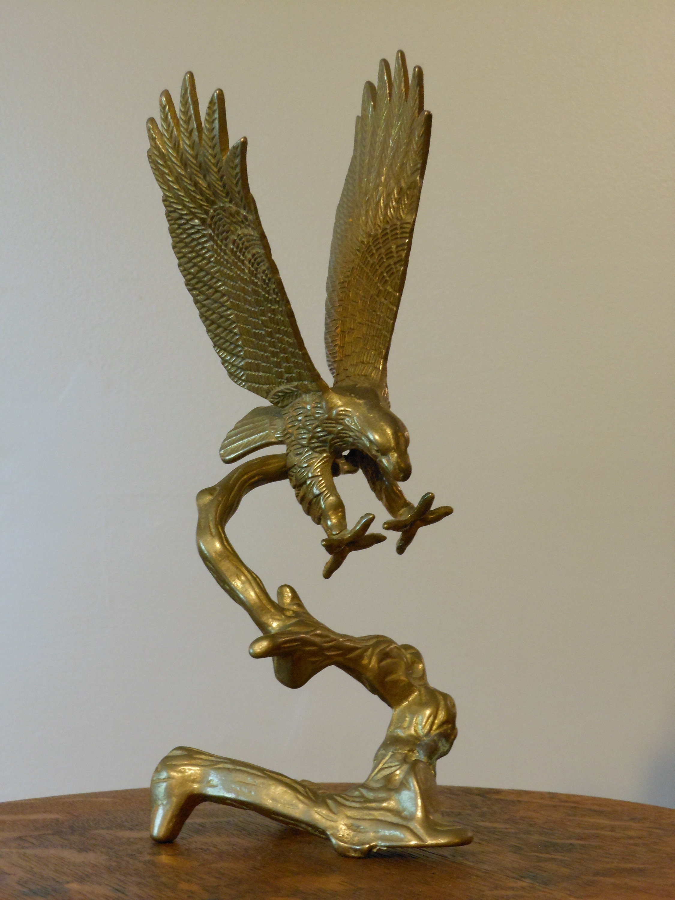 Solid Brass Vintage Eagle