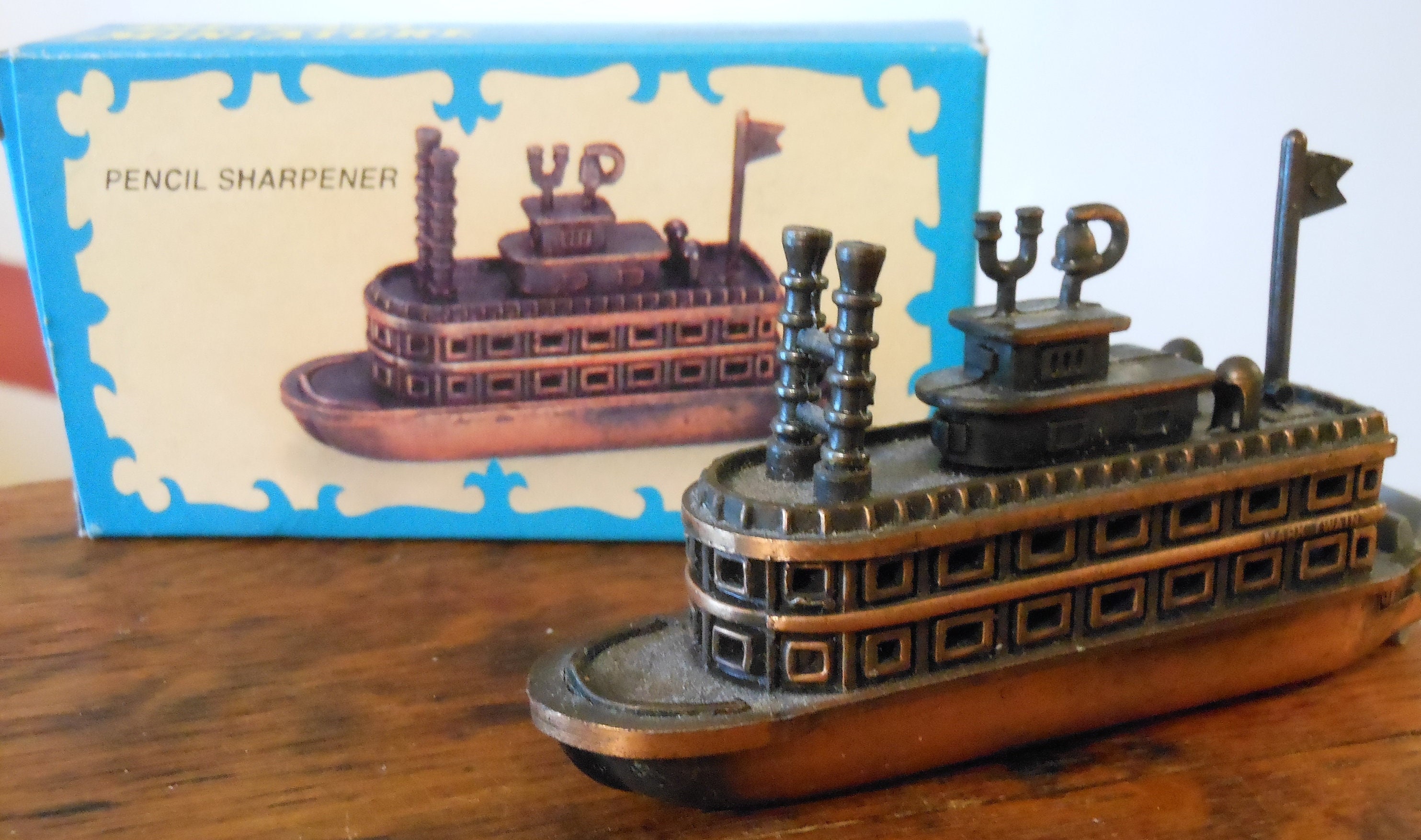 mark twain riverboat pencil sharpener