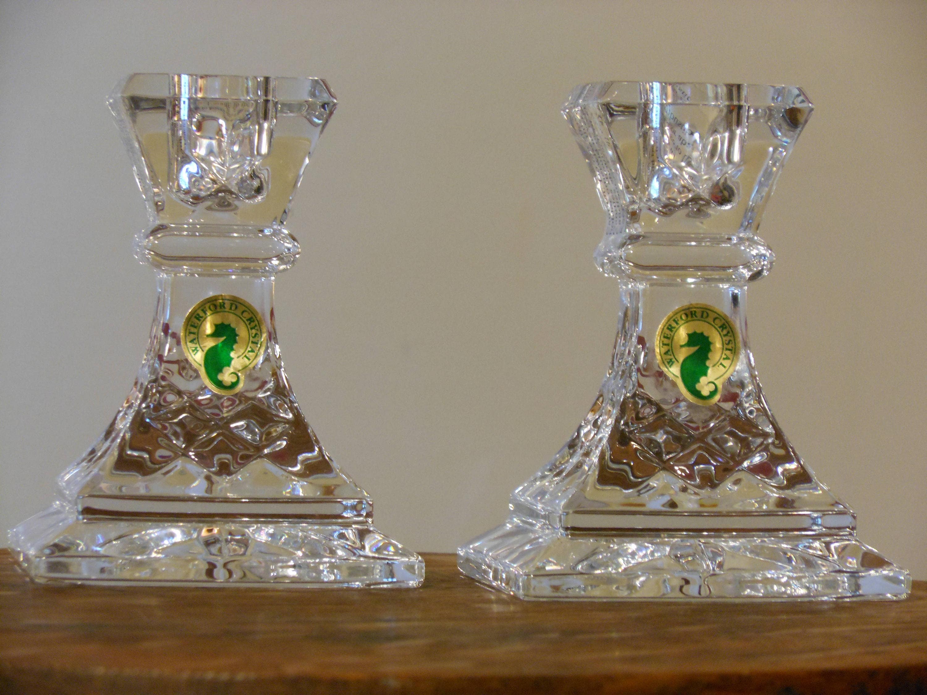 Waterford Crystal Lismore Candle Holders