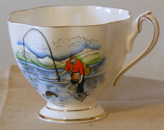 Queen Anne Teacup, Souvenir of New Brunswick