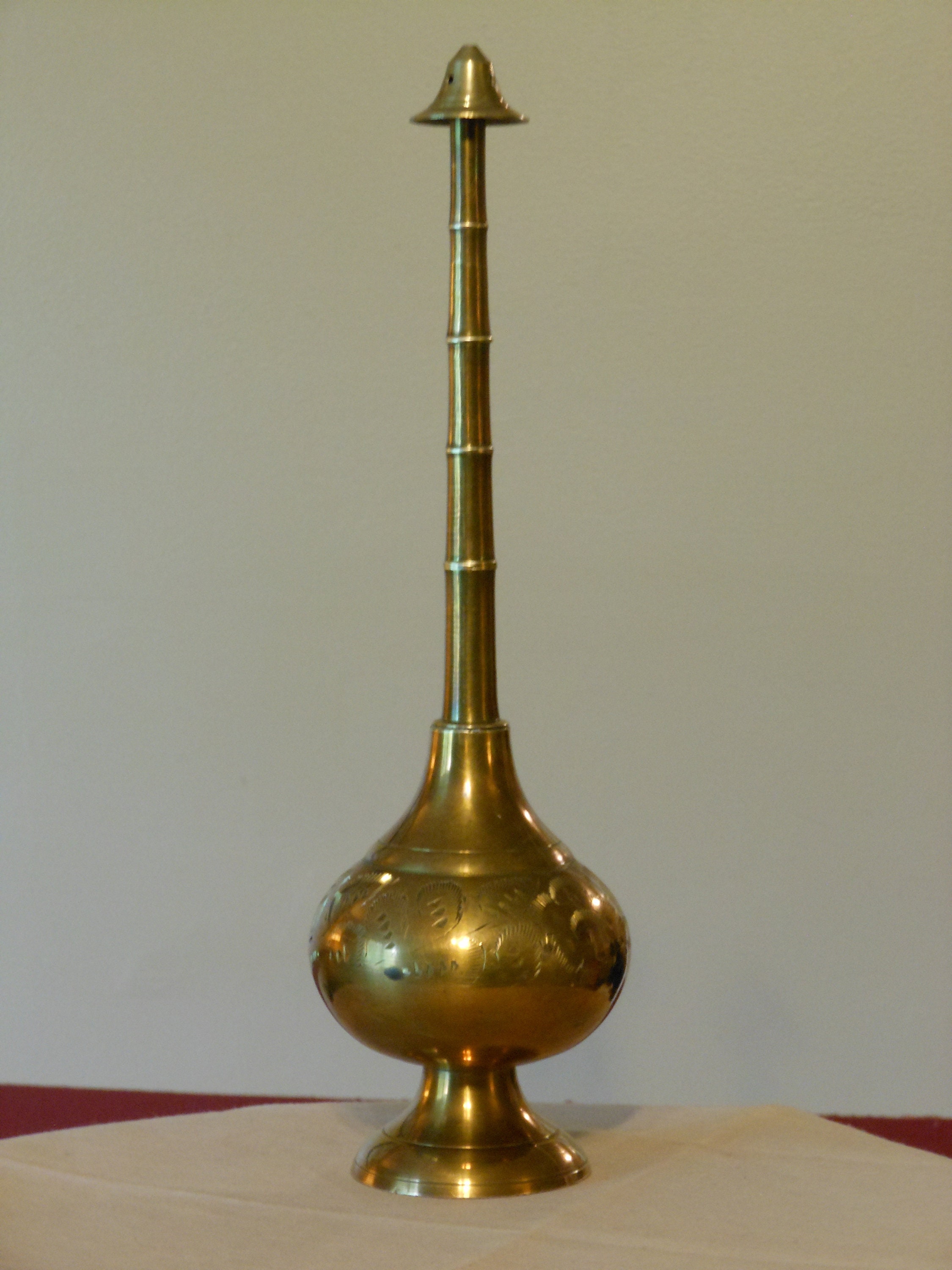 Handcrafted Indian Brass Incense Burner/Holder