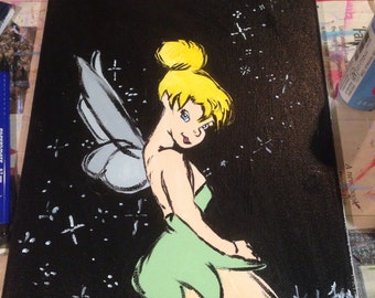 Tinkerbell Inspired Painting