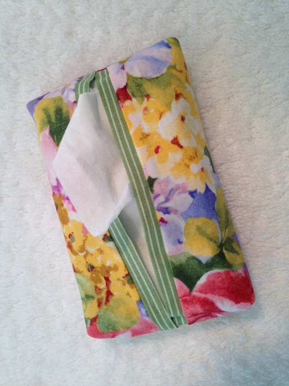 Kleenex Tissue Holder Perfect For A Purse Or Car Reusable Etsy