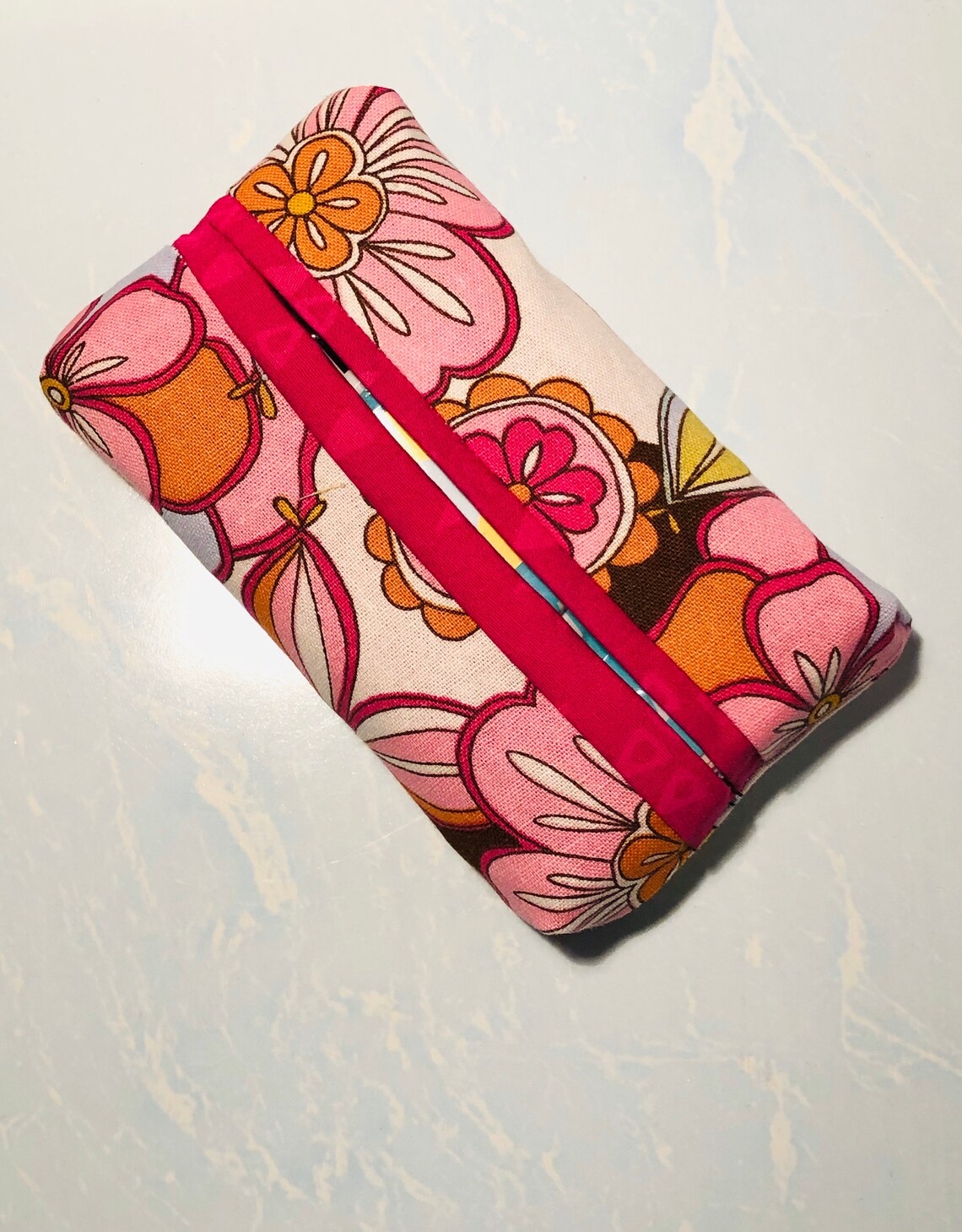 Kleenex Tissue Holder Perfect For A Purse Or Car Reusable Etsy