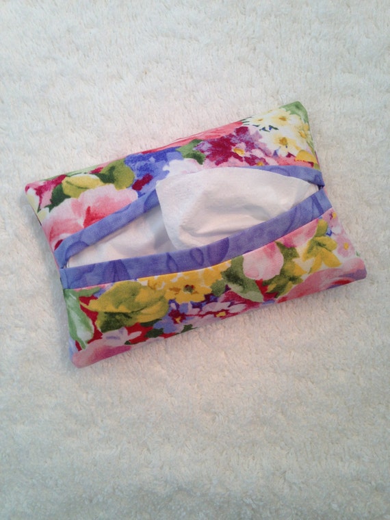 Kleenex Tissue Holder Perfect For A Purse Or Car Reusable Etsy