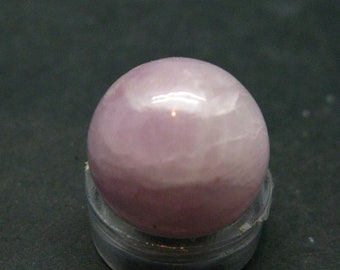 Pink Kunzite Spodumene Sphere  From Brazil - 0.6" - 5.97 Grams