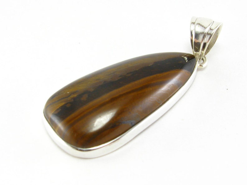 Tiger Eye Sterling Silver 925 Pendant 2.0 image 2