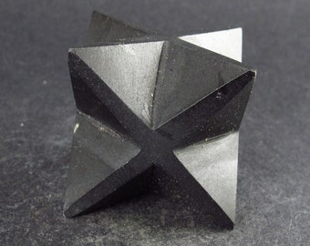 Black Tourmaline Schorl Merkaba From Brazil - 1.2"