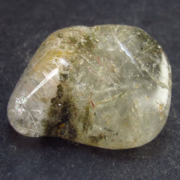 Rare Witches Finger Quartz Crystal Tumble From Zambia - 1.2" - 15.7 Grams