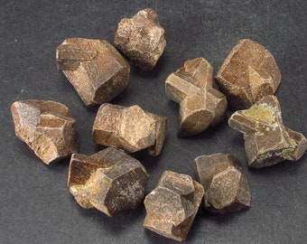 Lot of 10 Perfect Staurolite Crystals from USA